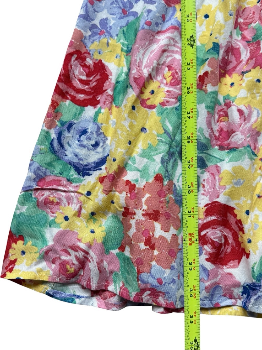 Emily Wonder Cottagecore Floral Puff Sleeve Mini Dress Romantic Garden Party M - Picture 8 of 11